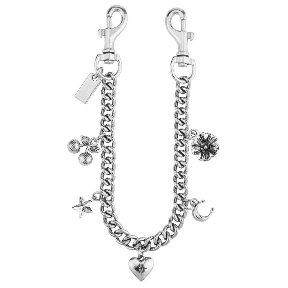 Niedlicher Taschenanhänger, Ketten - Accessoire, Silber