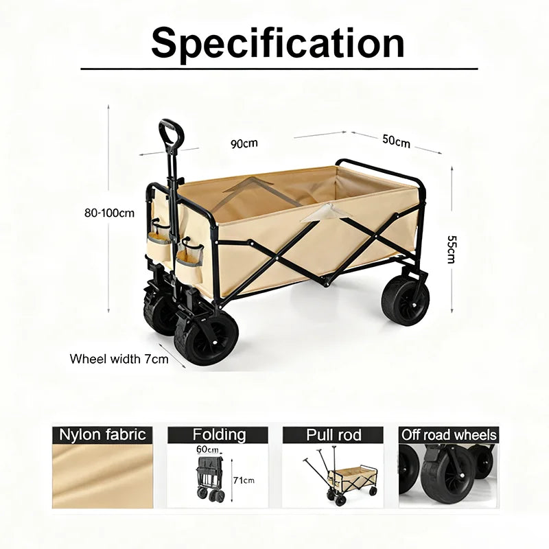 Faltbarer Bollerwagen