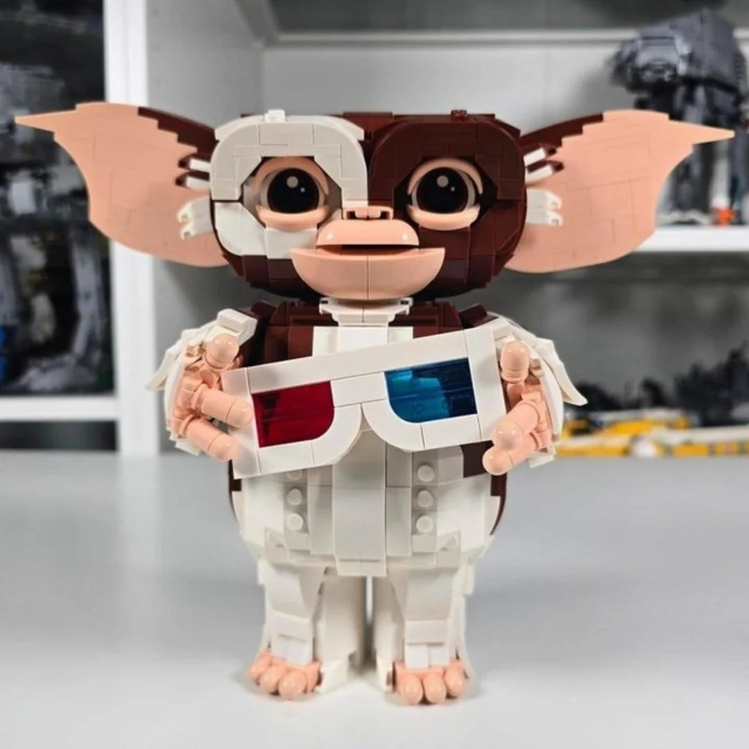 Gremlins Bausteine Sammler-Edition, 1125 Teile – Display-Modell zum Zusammenbauen