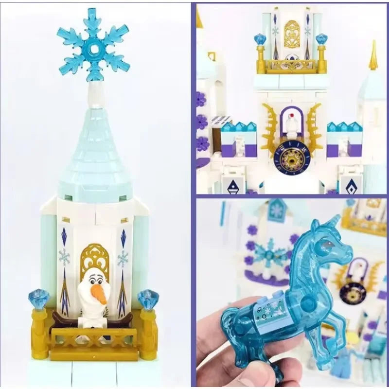 Disney Frozen Bausteine – Schneeschloss, 360 Teile, zum Zusammenbauen