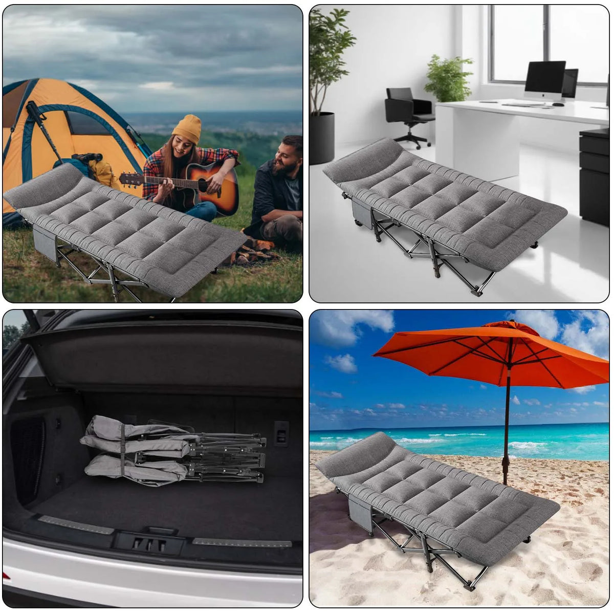 Klappbare Campingliege