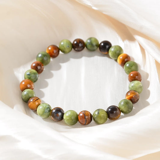 Armband Naturstein Heilung – Wohlstand, Energie & Entspannung, Ansicht 3