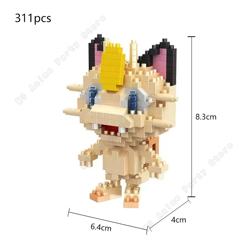 Pokemon Bausteine-Set – Pikachu, Gengar & Charizard zum Zusammenbauen