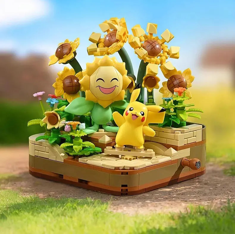 Pokemon Bausteine – Pikachu & Bisasam Modelle zum Zusammenbauen