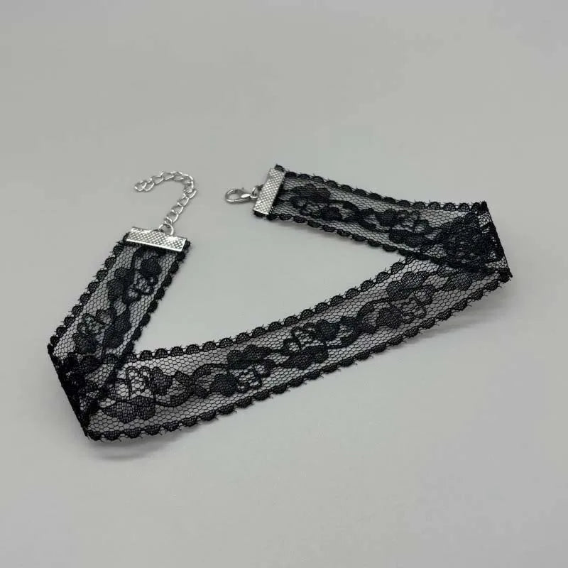 Spitzen-Choker Halskette – Romantisch & Klassisch | Damen, 01
