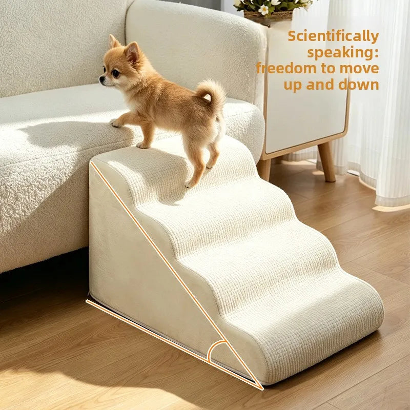 Hundetreppe für Sofa & Bett mit waschbarem Bezug