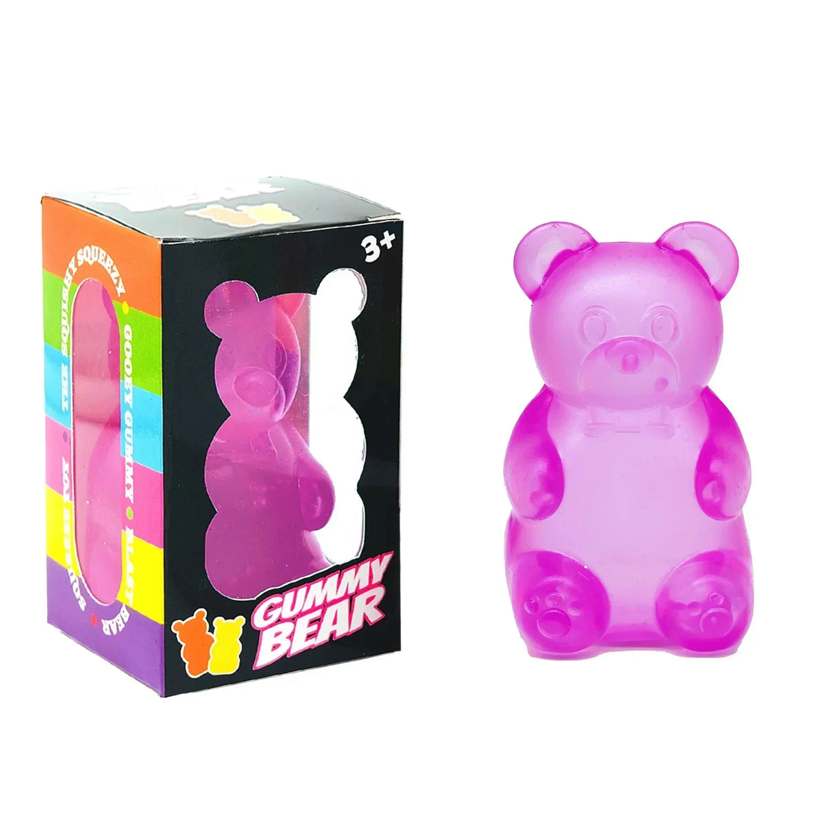 Eiswürfel Squishy Toy - Transparenter Nice Cube Anti-Stress Fidget