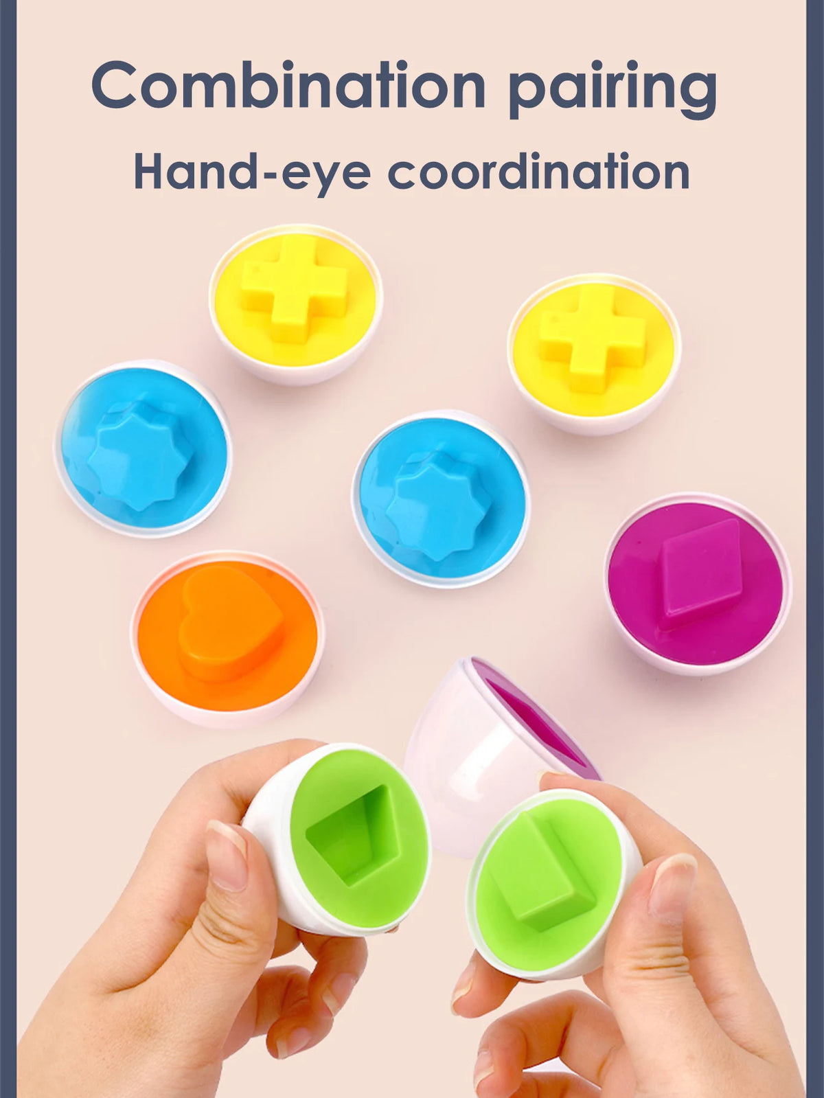 Sortier-Eier für Kinder – Farben & Formen entdecken