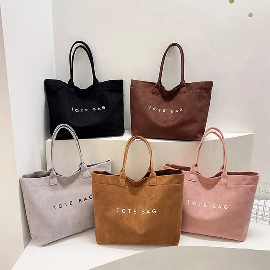 Shopper-Tasche – Lederoptik, modernes Design