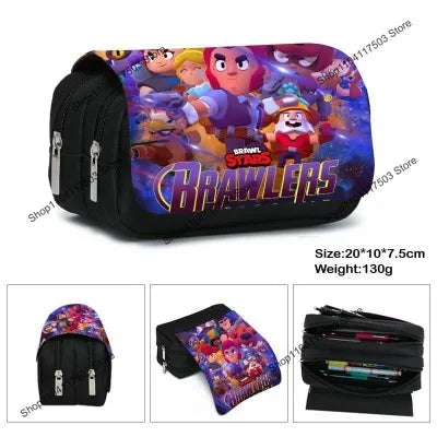 Brawl Stars Rucksack-Set & Federmäppchen – verschiedene Motive