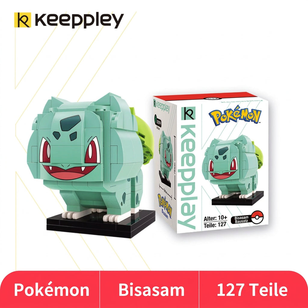Pokemon Bausteine – Pikachu & Bisasam Modelle zum Zusammenbauen