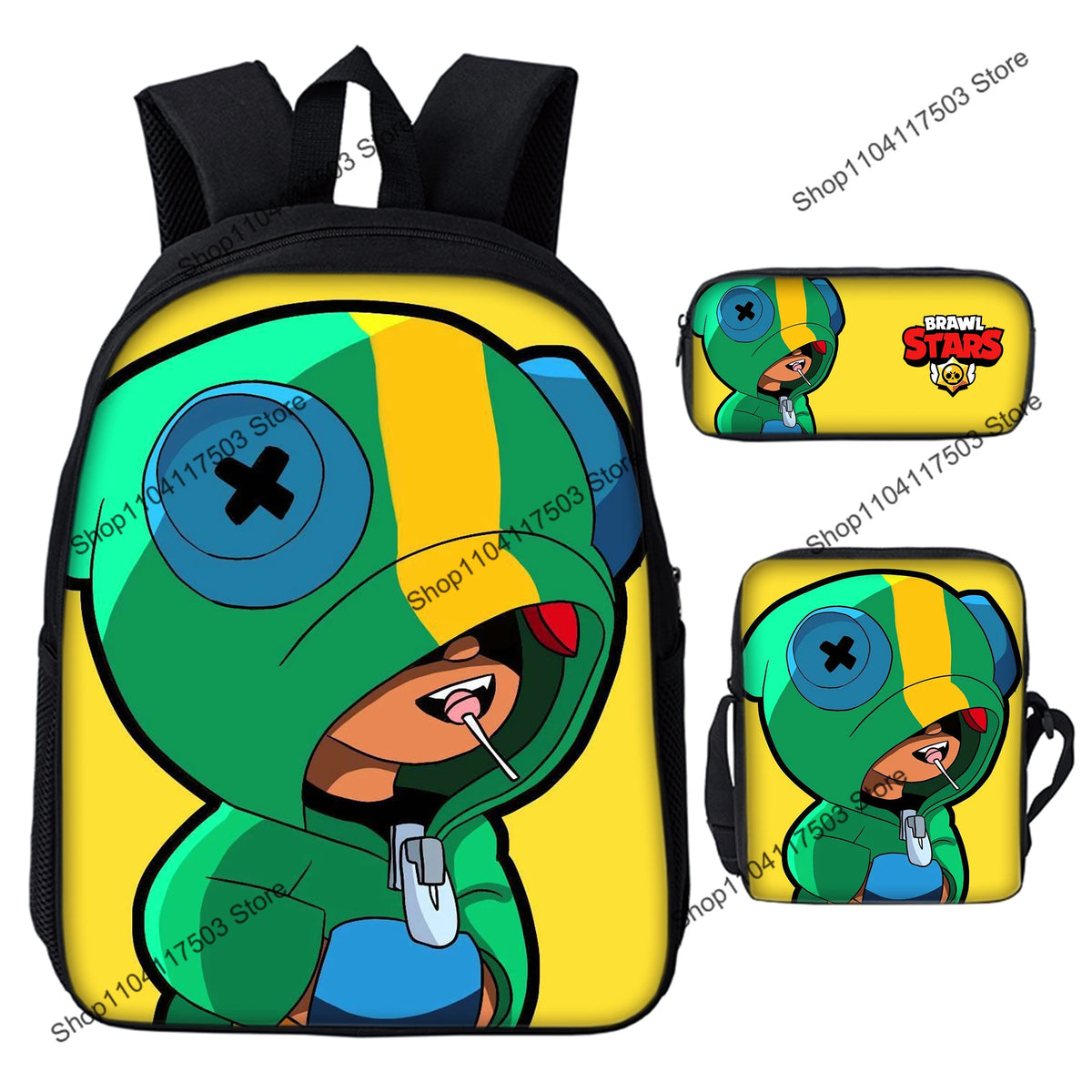 Brawl Stars Rucksack-Set & Federmäppchen – verschiedene Motive