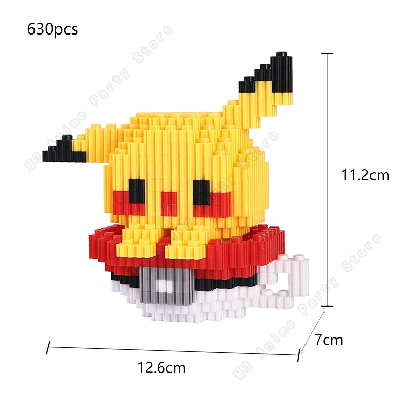 Pokemon Bausteine-Set – Pikachu, Gengar & Charizard zum Zusammenbauen