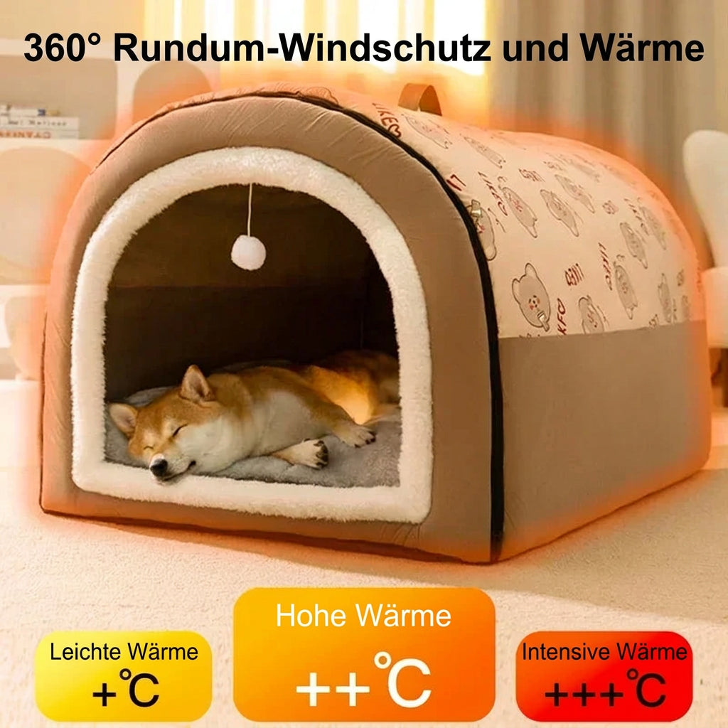 Waschbare Haustierhöhle für Hunde & Katzen