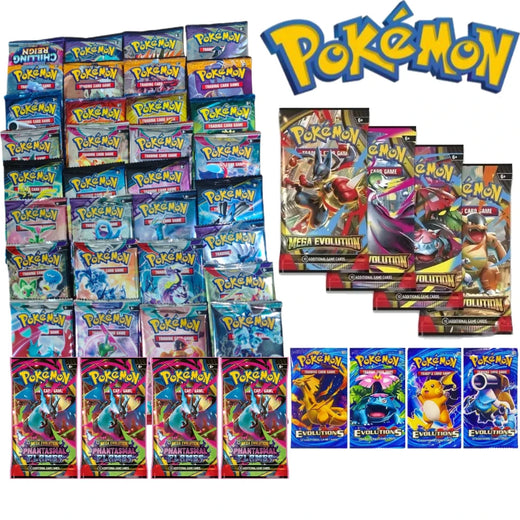 Pokémon Sammelkarten auf Englisch – Kartenpäckchen & Boxen