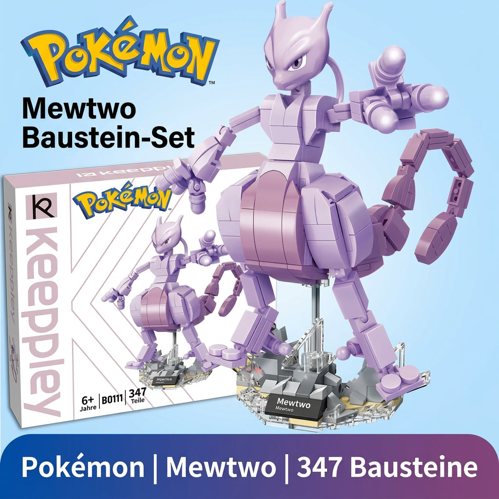 Pokemon Bausteine – Pikachu & Bisasam Modelle zum Zusammenbauen