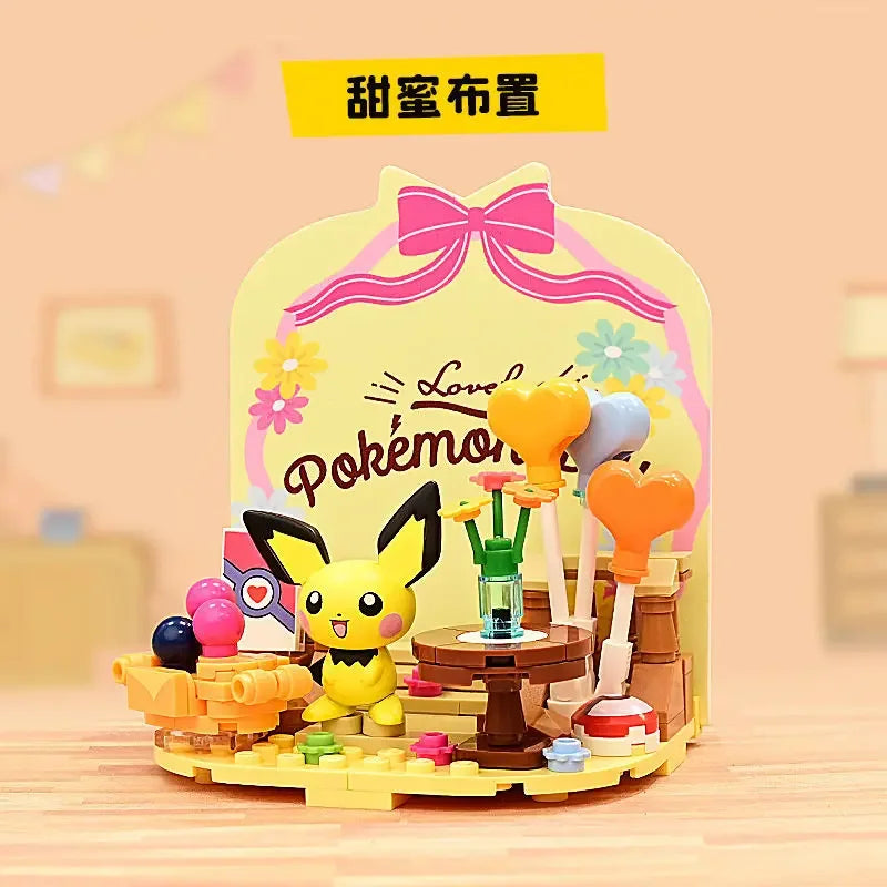 Pokemon Bausteine – Pikachu & Bisasam Modelle zum Zusammenbauen
