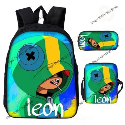 Brawl Stars Rucksack-Set & Federmäppchen – verschiedene Motive