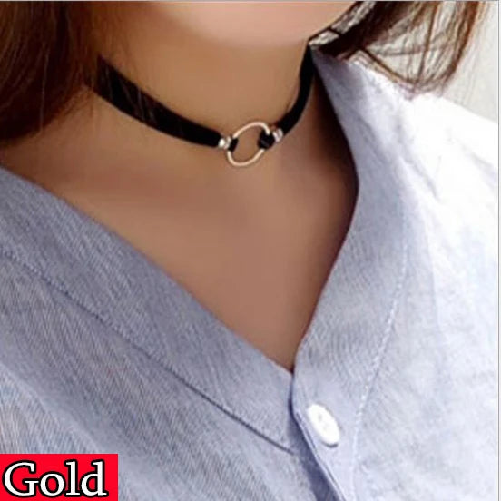Samt-Spitzen Choker Halskette – Vintage Gothic | Damen, Ansicht 9