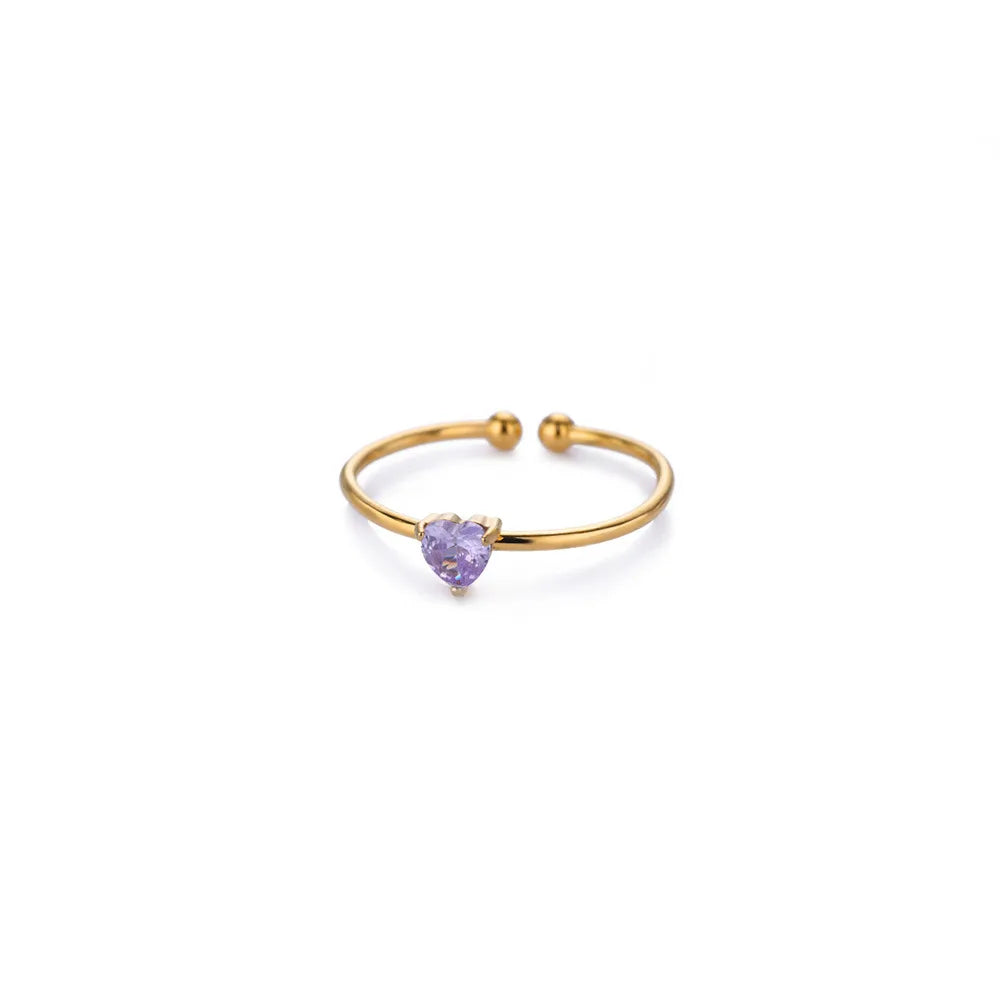 LOVE Ringe in vielen Farben, 6, Verstellbar