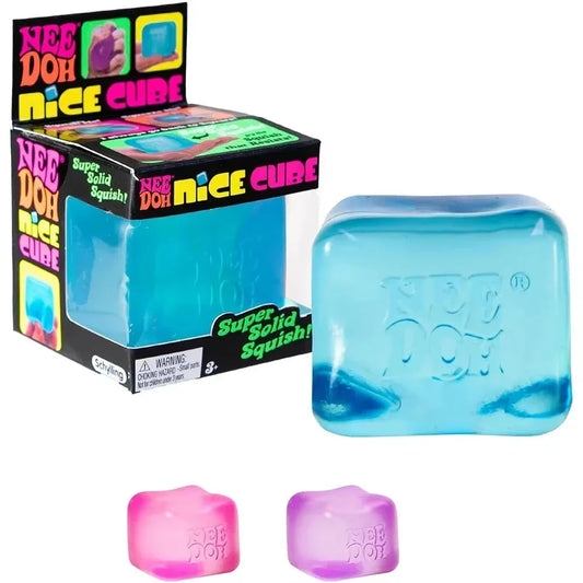 Eiswürfel Squishy Toy - Transparenter Nice Cube Anti-Stress Fidget