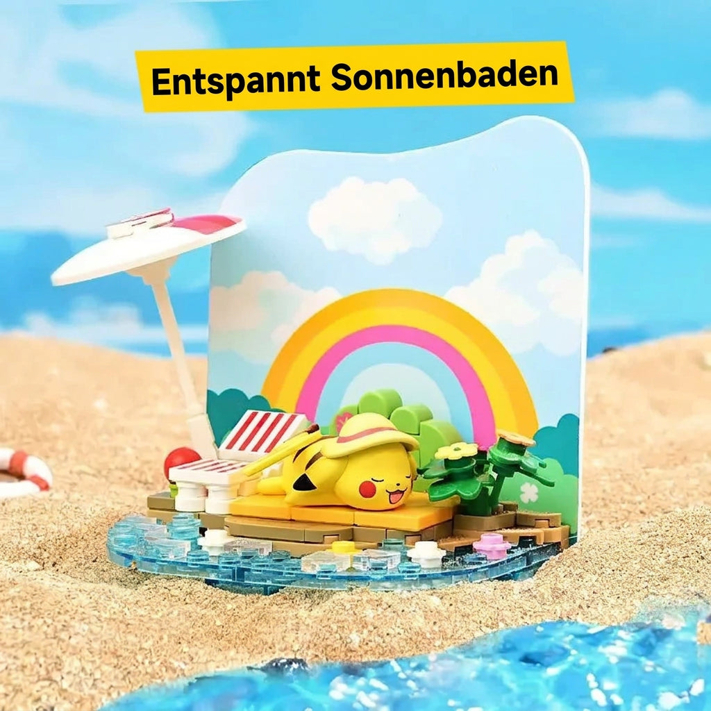Pokemon Bausteine – Pikachu & Bisasam Modelle zum Zusammenbauen