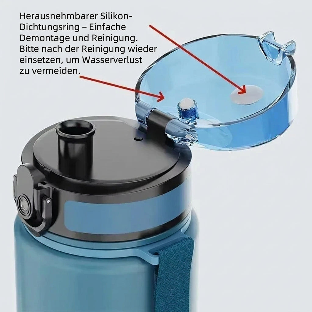 Minecraft Trinkflasche 650 ml – Auslaufsichere Sportflasche für Schule, Sport & Freizeit