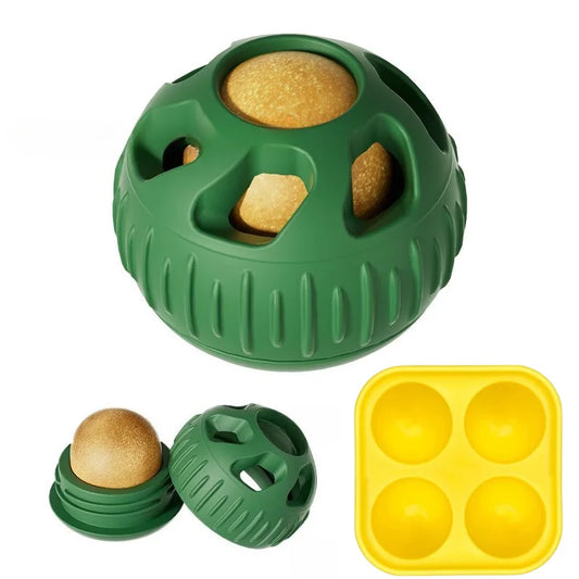 Interactive Dog Toys Mental Stimulation Silicone Treat Molds Healthy