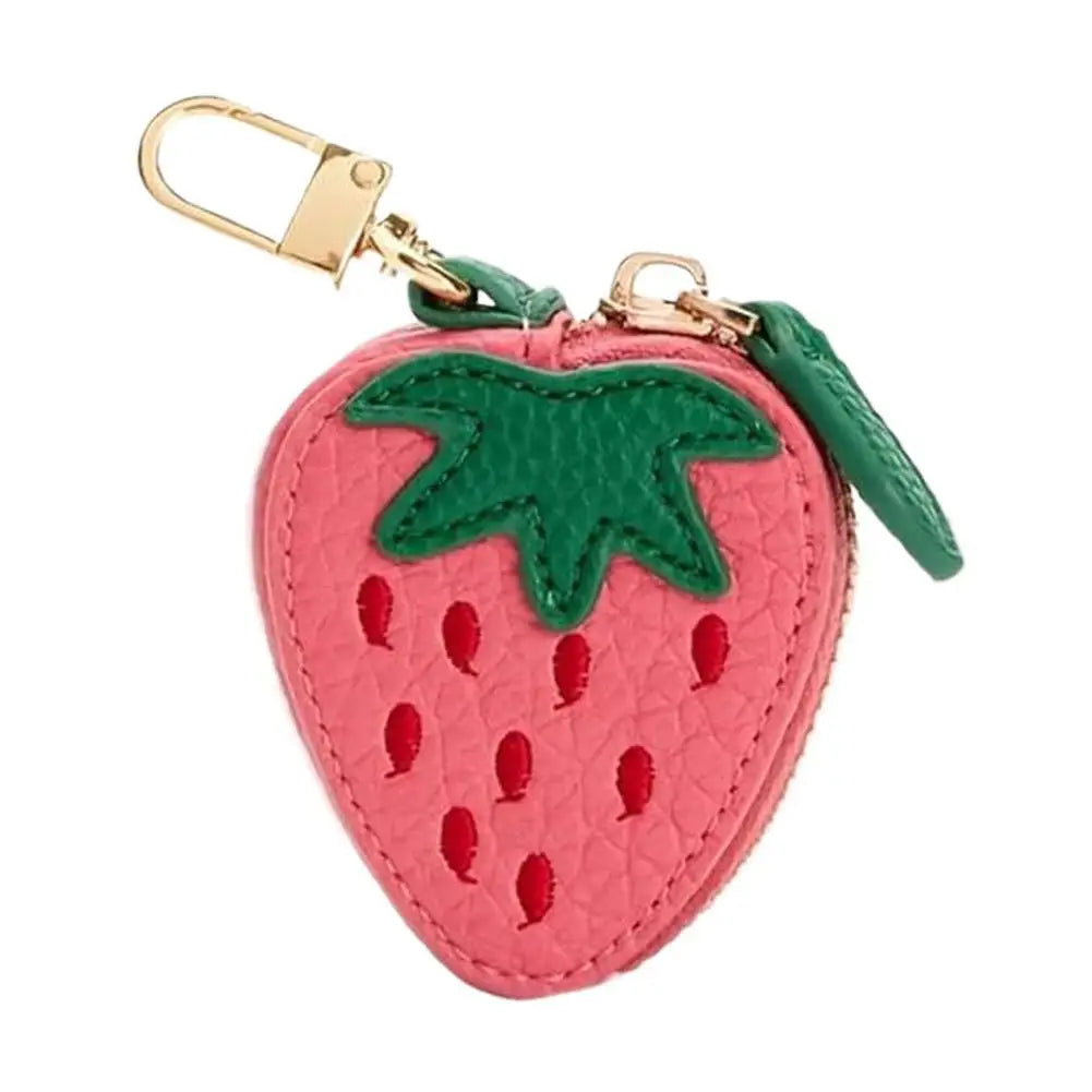 Stilvoller Anhänger für Taschen Früchtchen, kleine Aufbewahrungstasche, Erdbeere