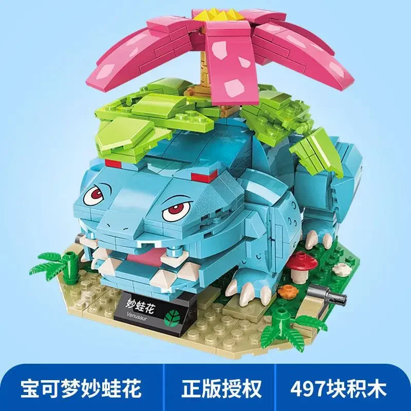 Pokemon Bausteine – Pikachu & Bisasam Modelle zum Zusammenbauen