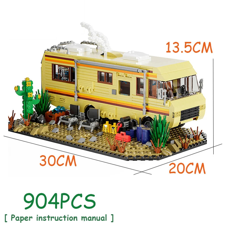 Breaking Bad Bausteine – Wohnmobil-Modell zum Zusammenbauen