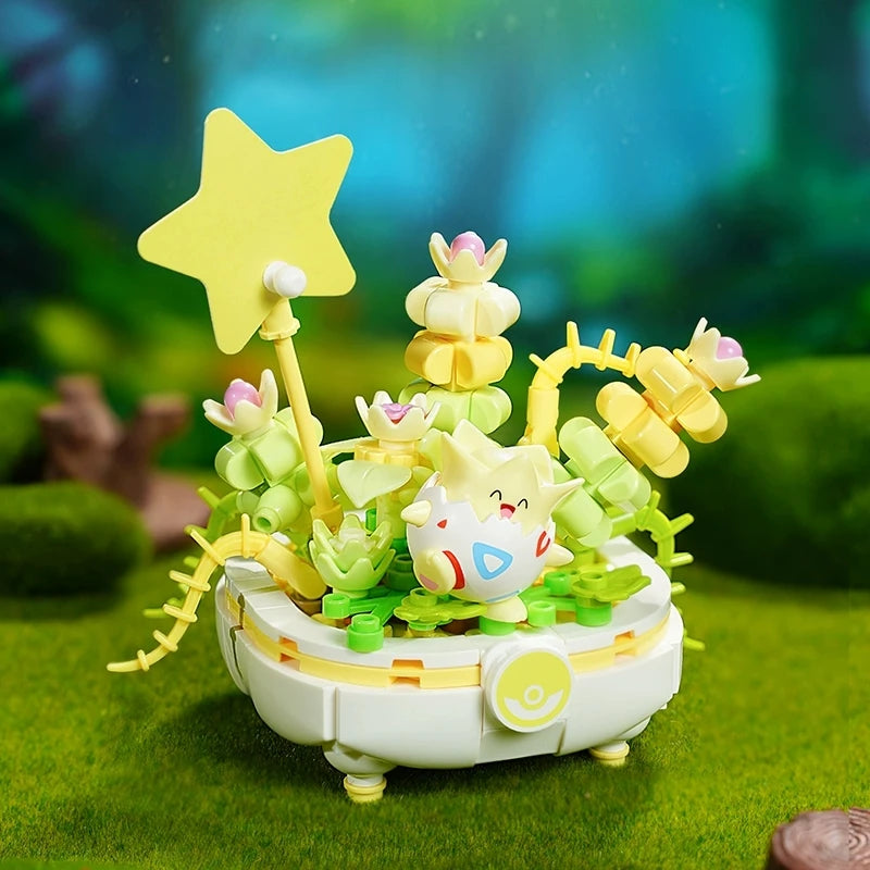 Pokemon Bausteine – Pikachu & Bisasam Modelle zum Zusammenbauen